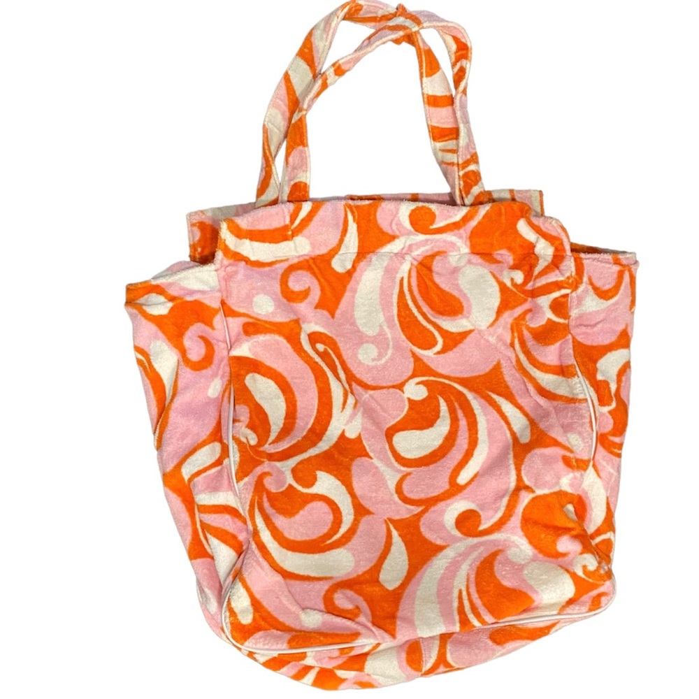 PINK Victoria’s Secret Terry Cloth Tote/Beach Bag
